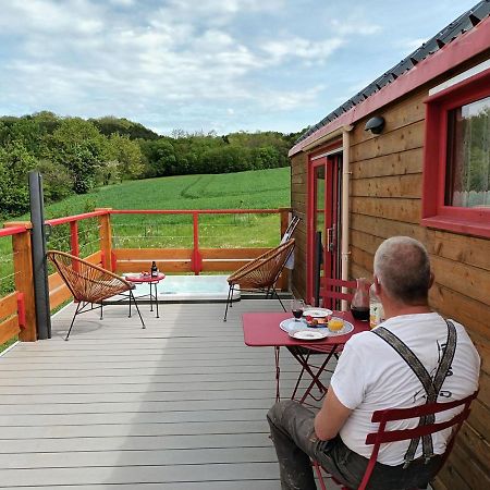 La Roulotte Du Tonnelier Villa Castelnau-de-Montmiral ภายนอก รูปภาพ