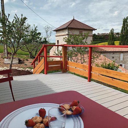 La Roulotte Du Tonnelier Villa Castelnau-de-Montmiral ภายนอก รูปภาพ