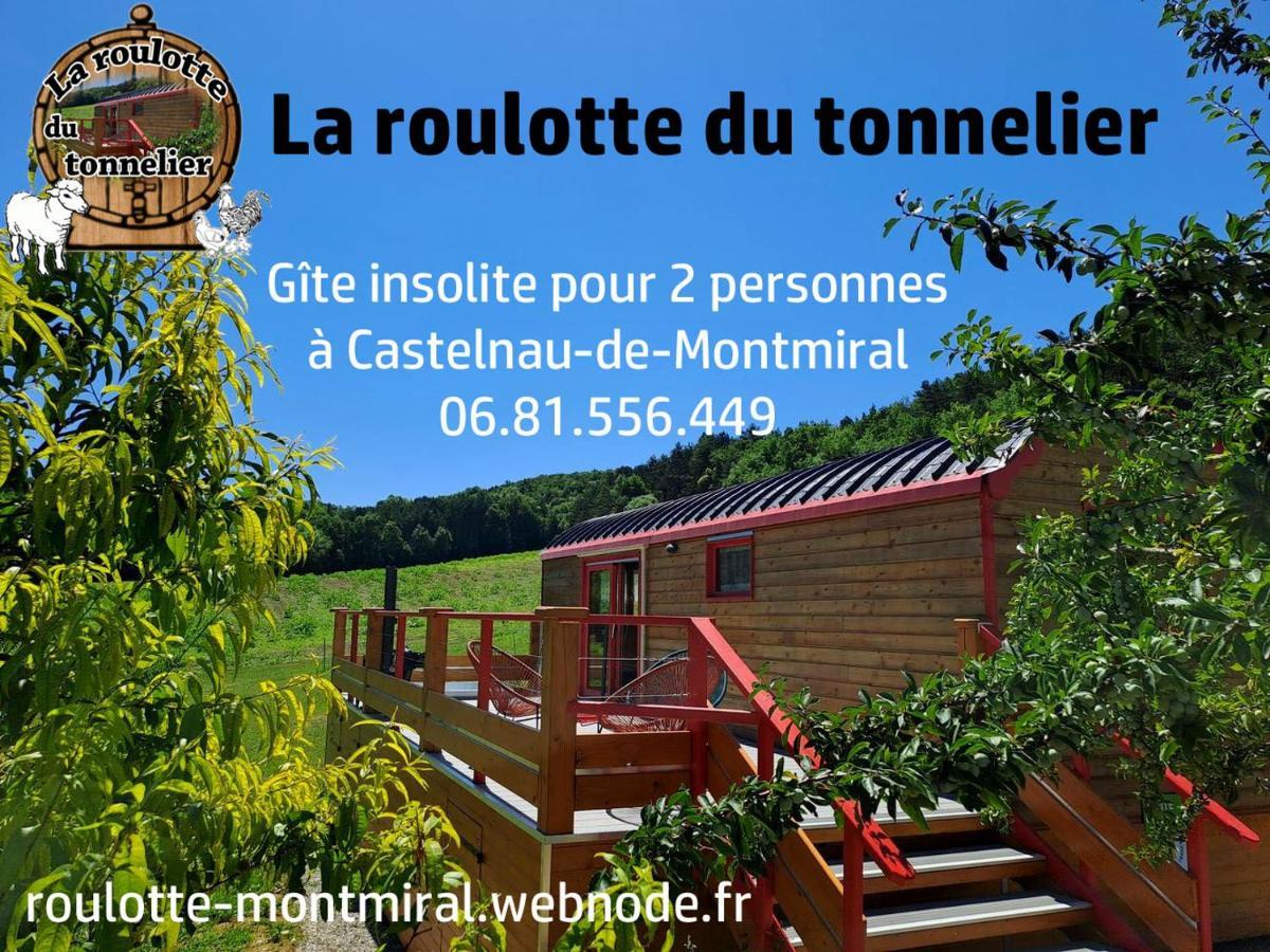 La Roulotte Du Tonnelier Villa Castelnau-de-Montmiral ภายนอก รูปภาพ